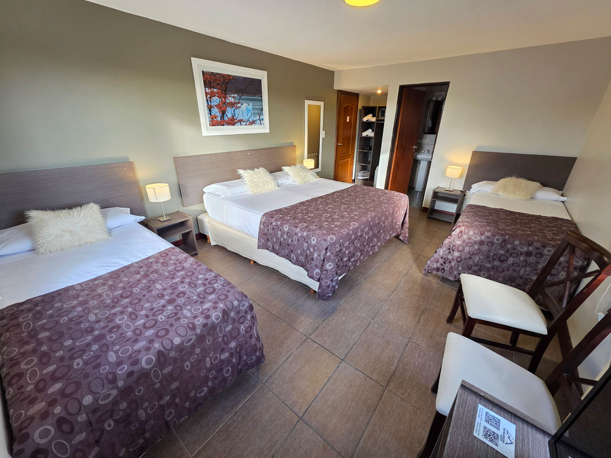 HABITACIÓN CUÁDRUPLE — Hostería Puerto San Julián