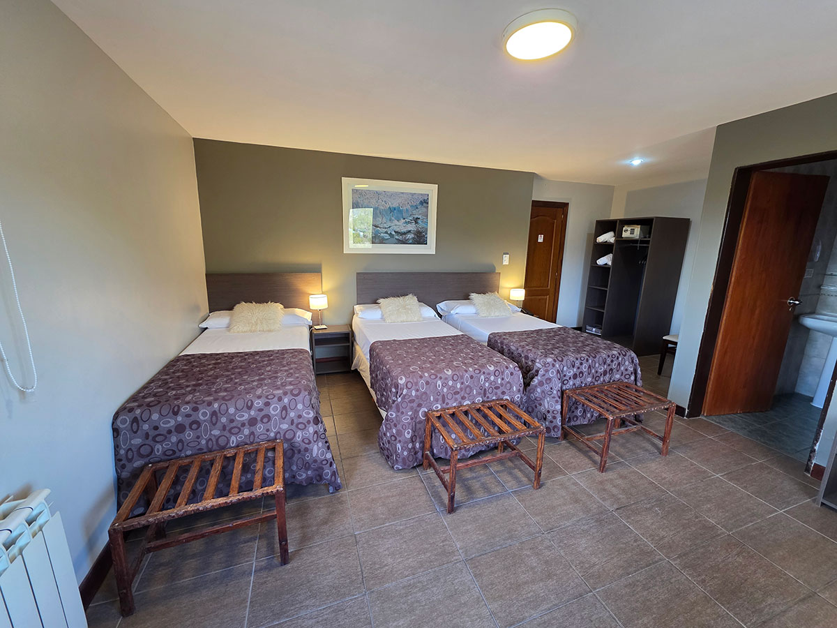 HABITACIÓN TRIPLE — Hostería Puerto San Julián